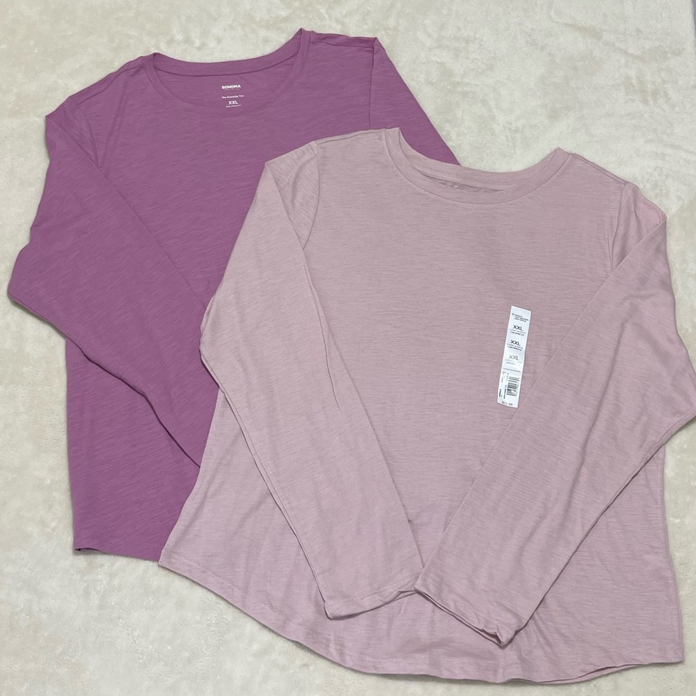 Sonoma Everyday Long Sleeve Tee (Bundle of 2 Tees)